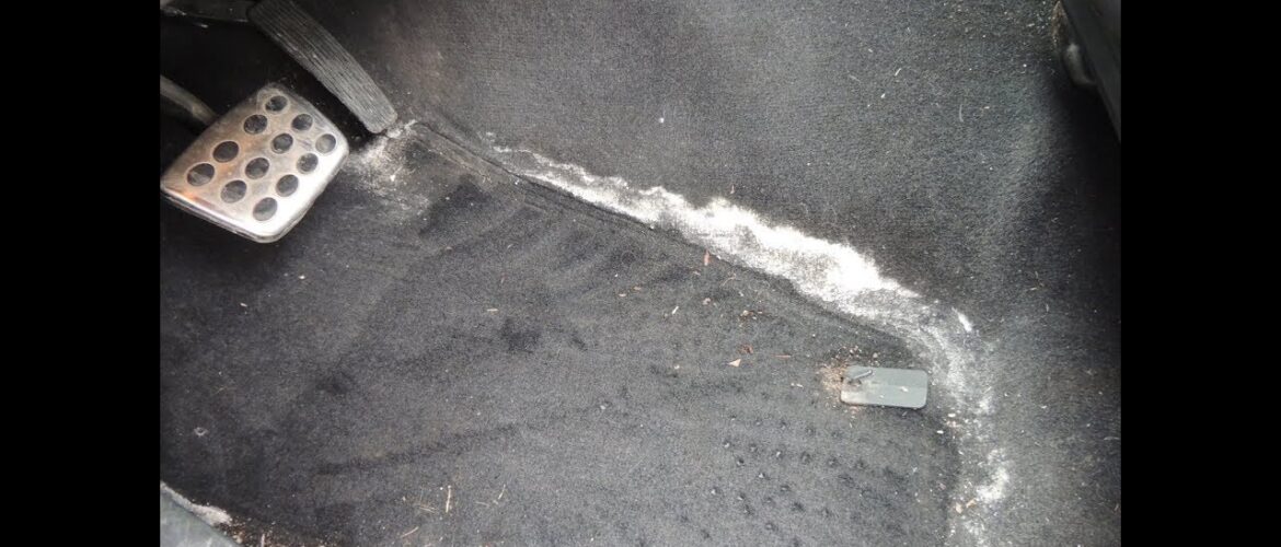 How to remove salt from car interior in Calgary?